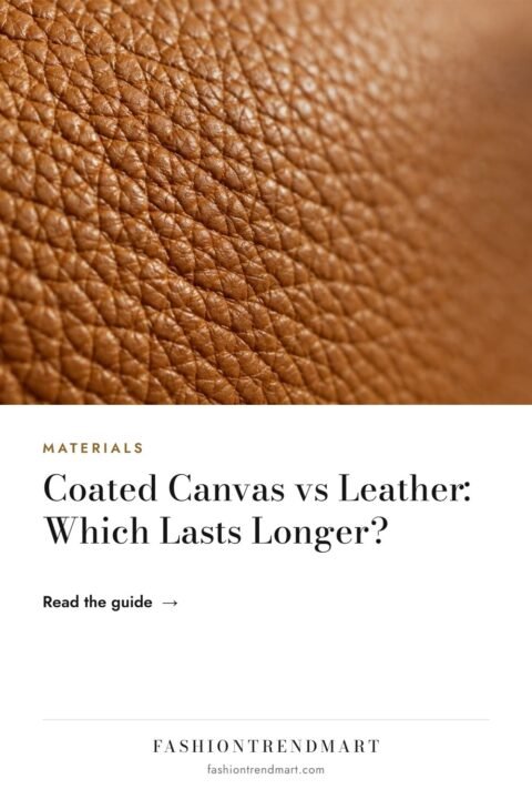 Coated Canvas vs Leather: Which Bag Material Lasts Longer?