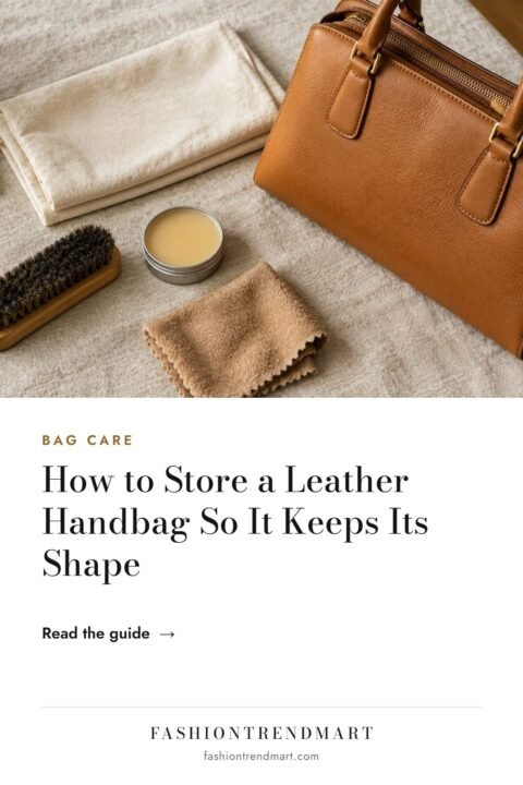 How to Store a Leather Handbag So It Keeps Its Shape